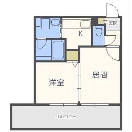 ブランノワールＡＭＪ南郷の物件間取画像